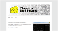 Desktop Screenshot of cheesesoftware.com