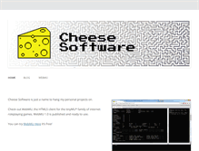 Tablet Screenshot of cheesesoftware.com